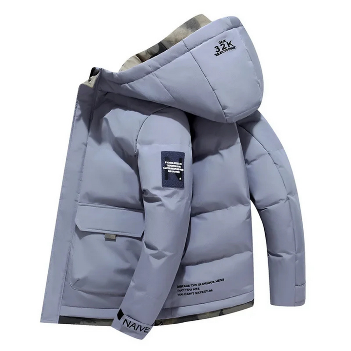 Levoire | Veste à capuche avec fermeture éclair Gris