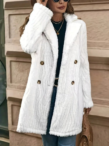 Levoire | Manteau Teddy Double Boutonnage