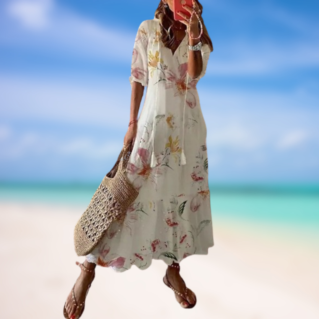 Levoire | Robe longue style Boho Motif 2