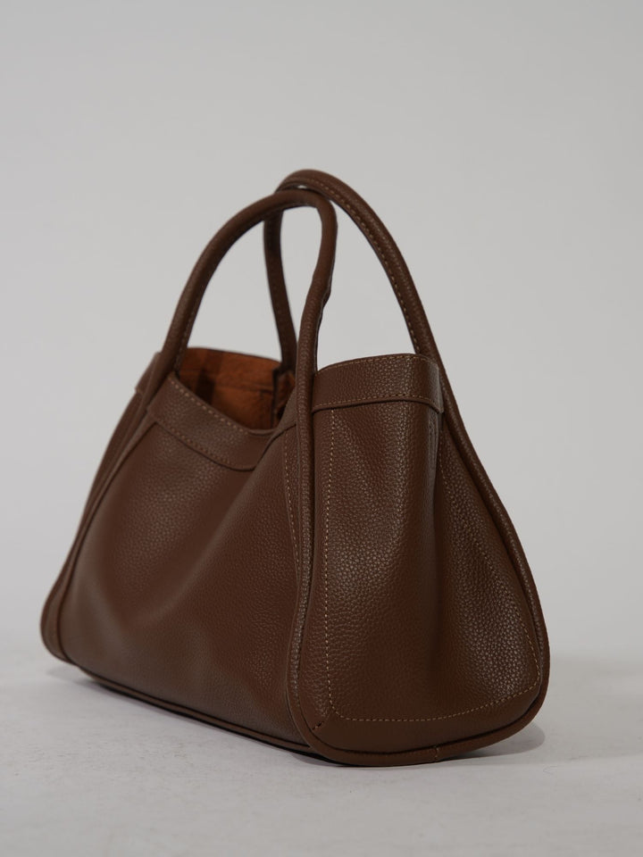 Levoire | Sac À Main Élégant Avec Silhouette Épurée Braun