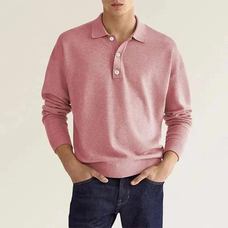 Levoire | Chemise polo à manches longues Rosa
