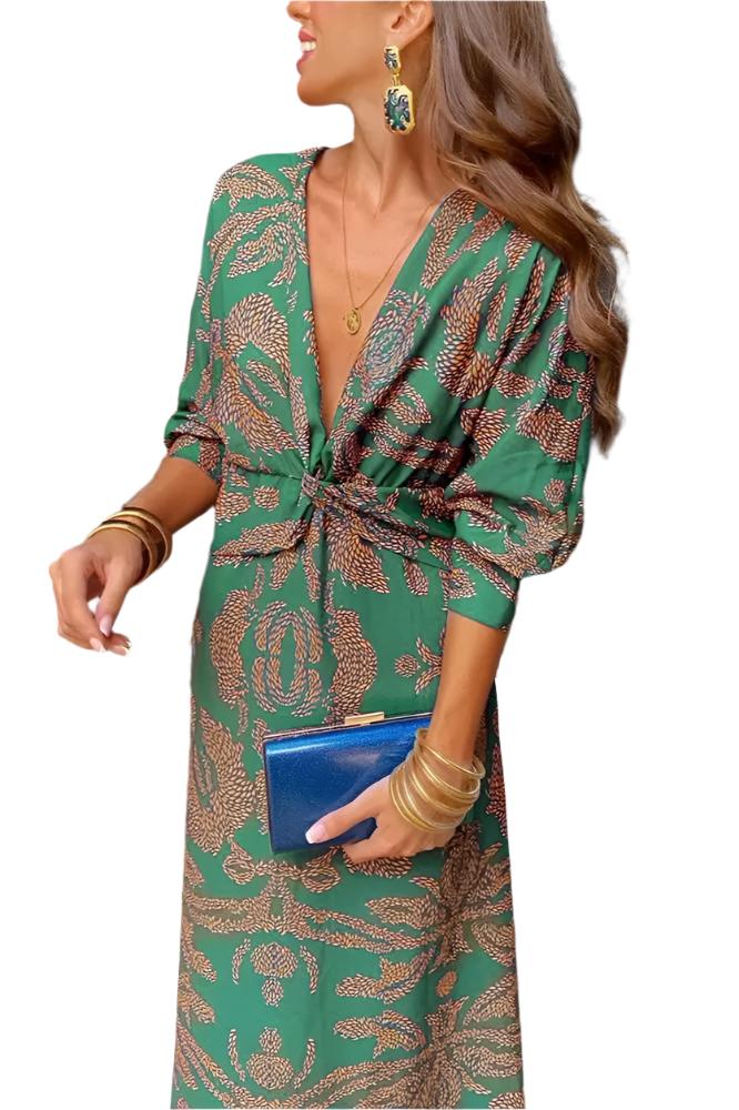 Levoire | Robe Décolletée En V Pour Femmes
