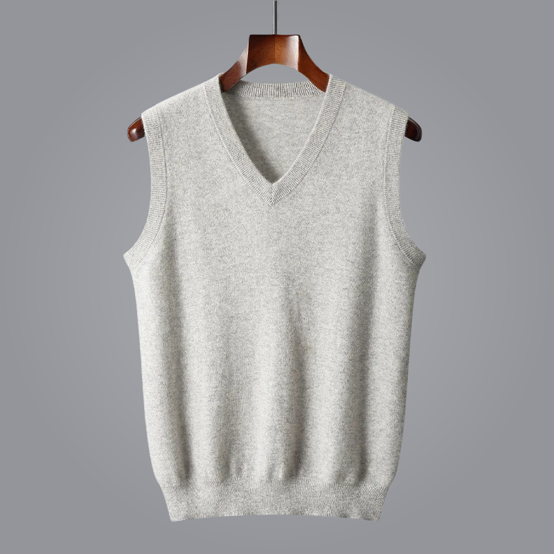 Levoire | Cachemire Gilet Gris clair
