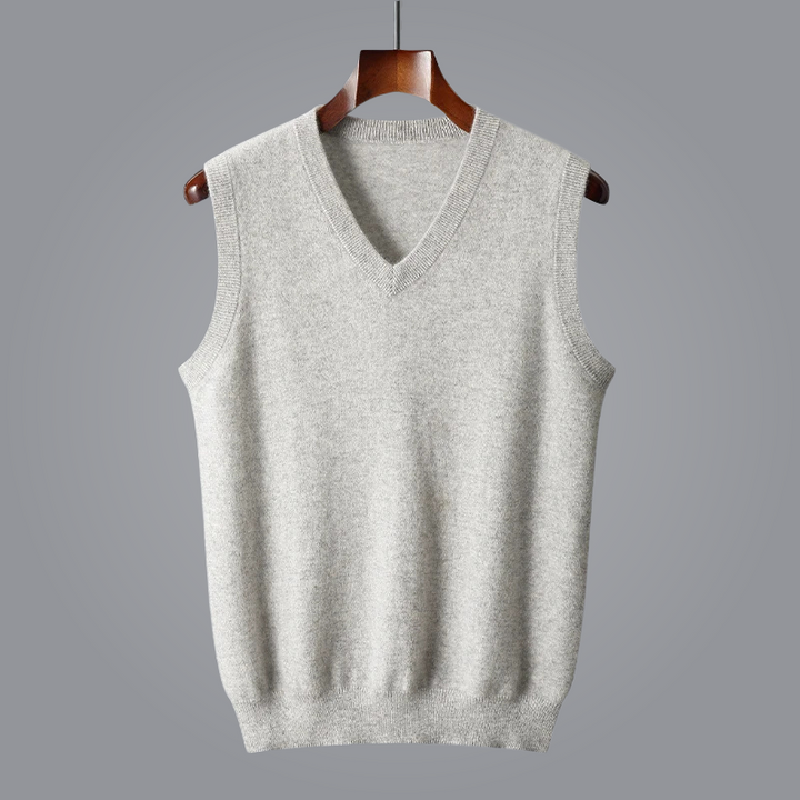 Levoire | Cachemire Gilet Gris clair
