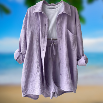 Levoire | Ensemble comodo effet plissé Lilla