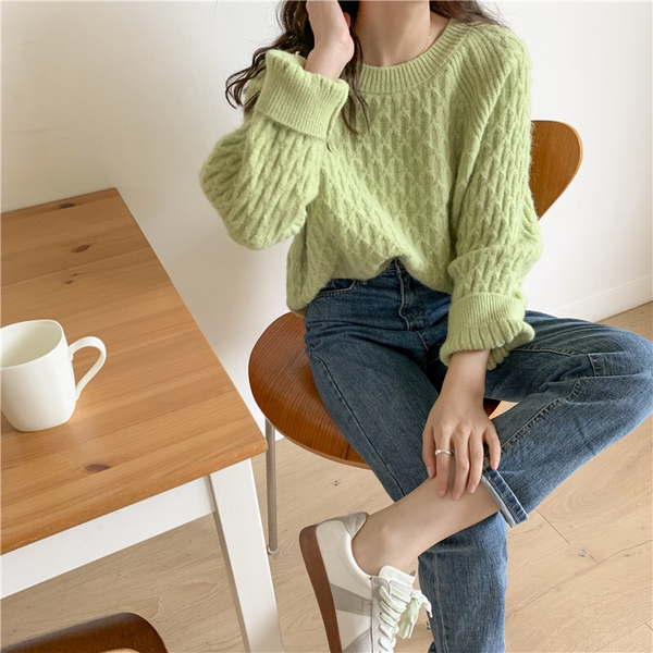 Levoire | Designer-Tricot Douillet Doux Vert