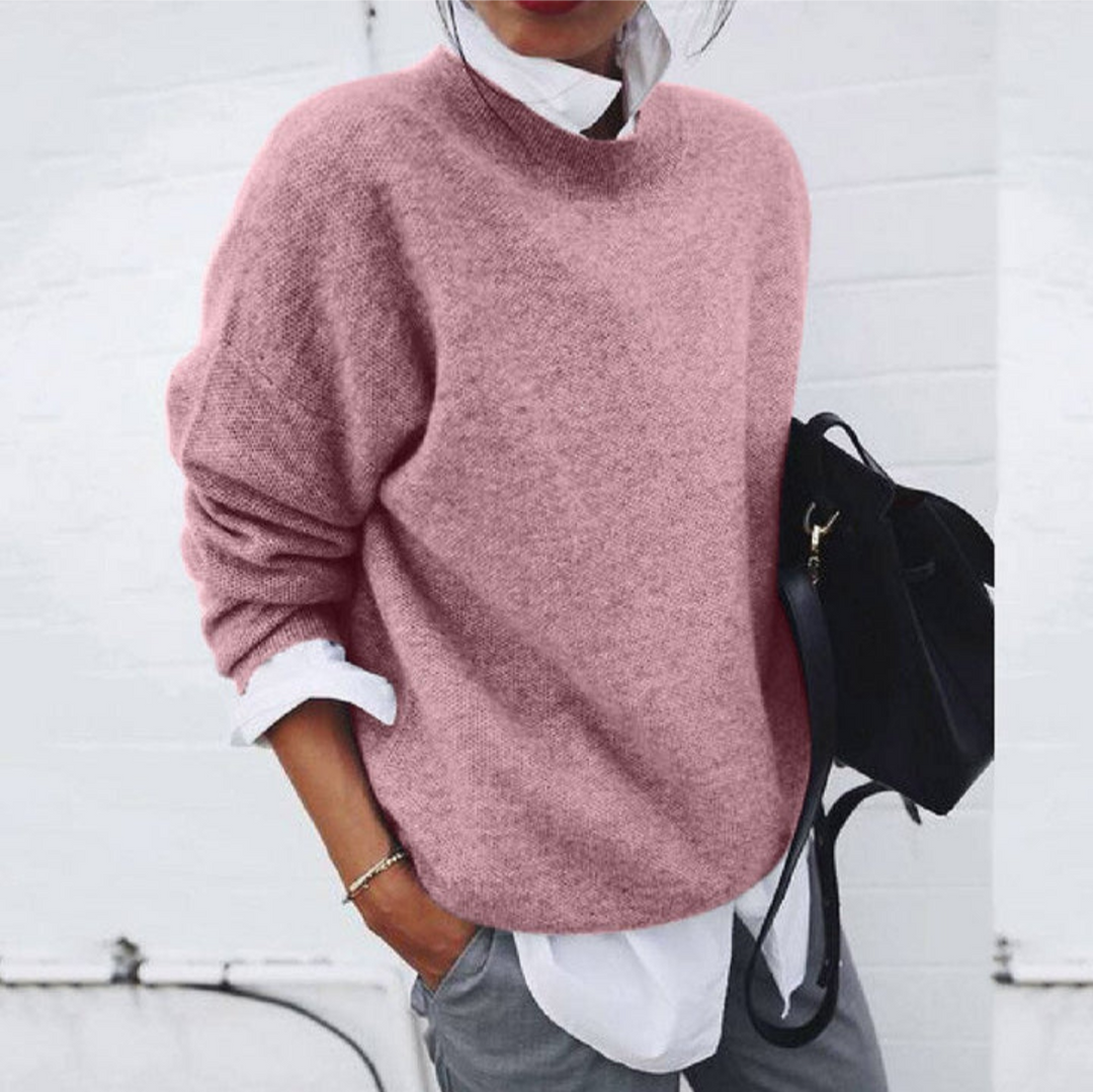 Levoire | Chauffe Pull Femmes Confort Quotidien Rose clair