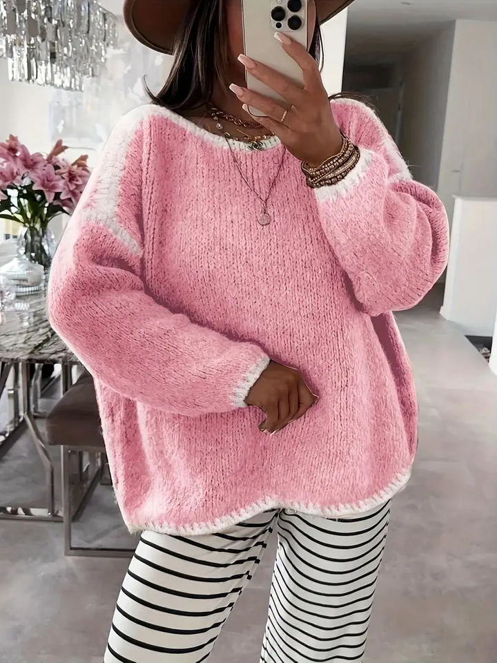 Levoire | Pull Confortable Pour Femmes Pour Tous Les Jours Rosa
