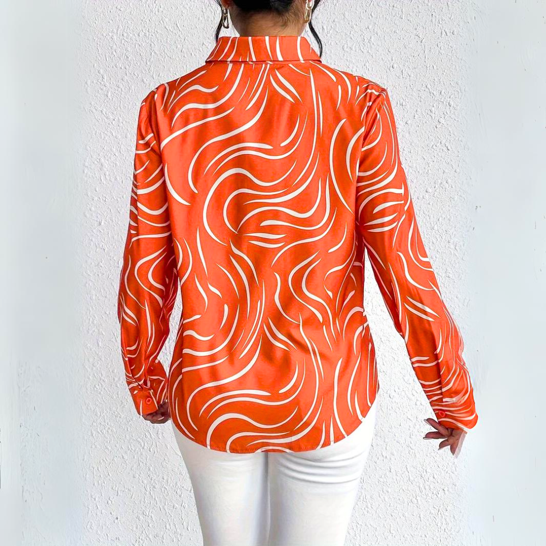 Levoire | Orange Em Football Chemise