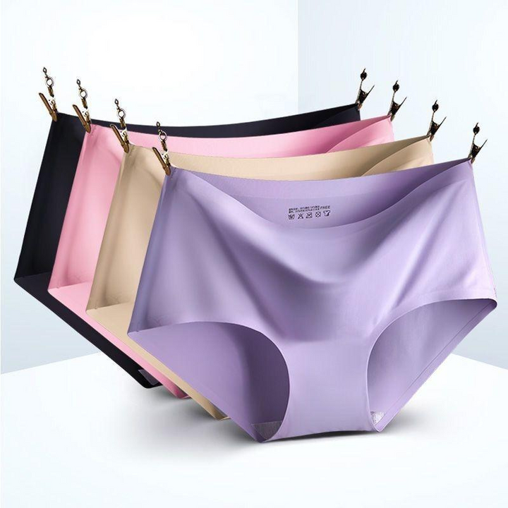 Levoire | Soie Douce Sans Couture Lingerie Femme Confort Ultime Toutes les couleurs (5 pièces)