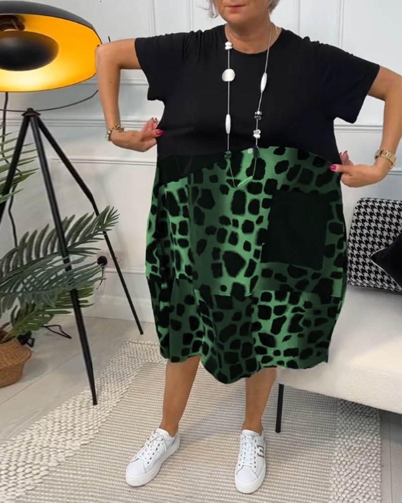 Levoire | Robe longue à manches courtes