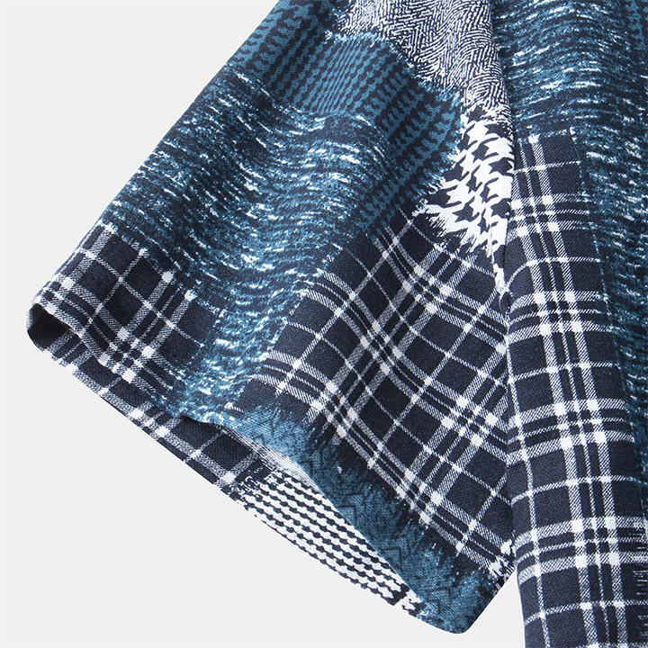 Levoire | Chemise Courte Manches FR Hommes Retro