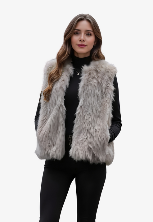 Levoire | Gilet Sans Manches Avec Un Design Moderne Et Polyvalent Gris