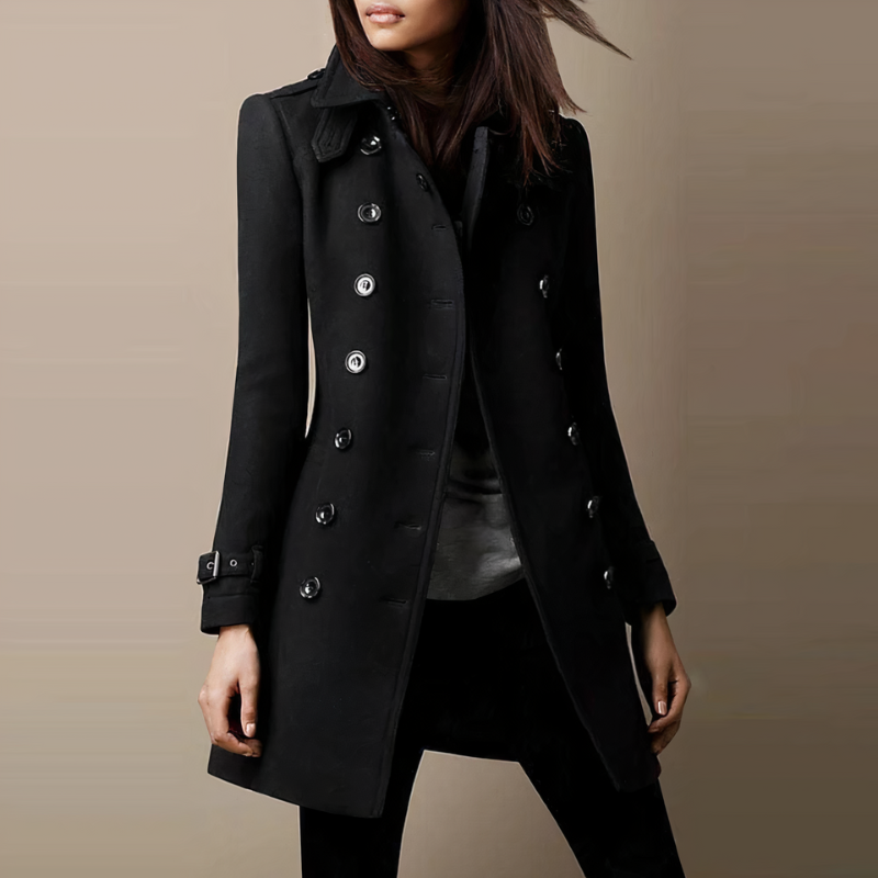 Levoire | Long Manteau FR Femmes FR Jours Froids Noir