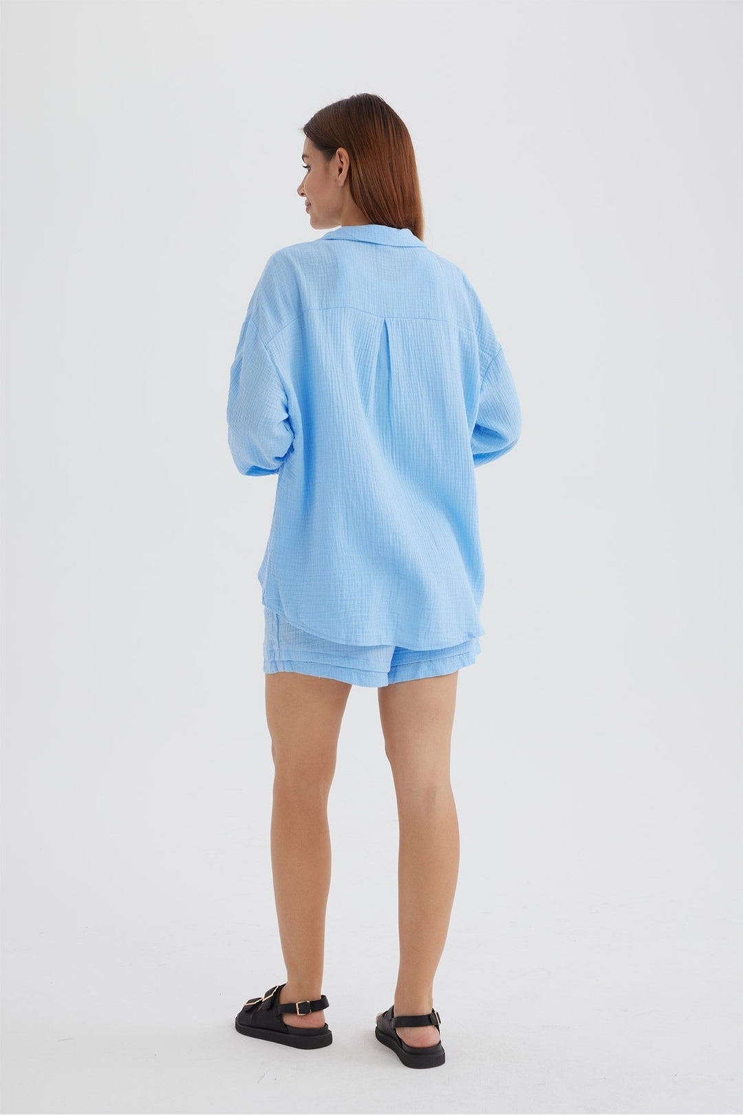 Levoire | Design T-Shirt À Manches Longues Et Shorts Assortis Pour Femmes Siena