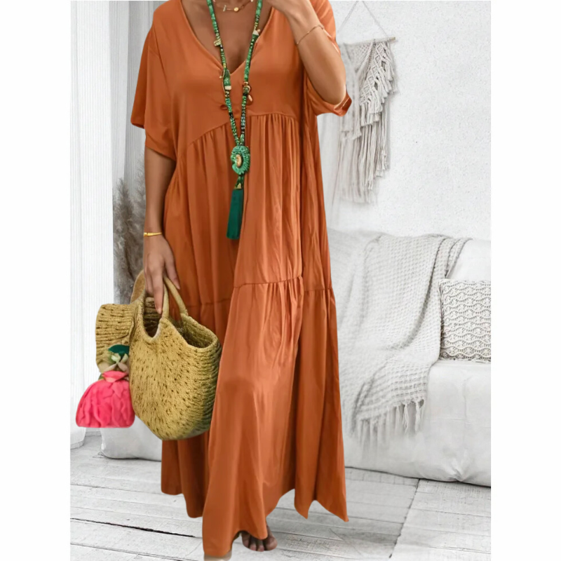 Levoire | Robe De Couverture Du Ventre Orange (vite épuisé)