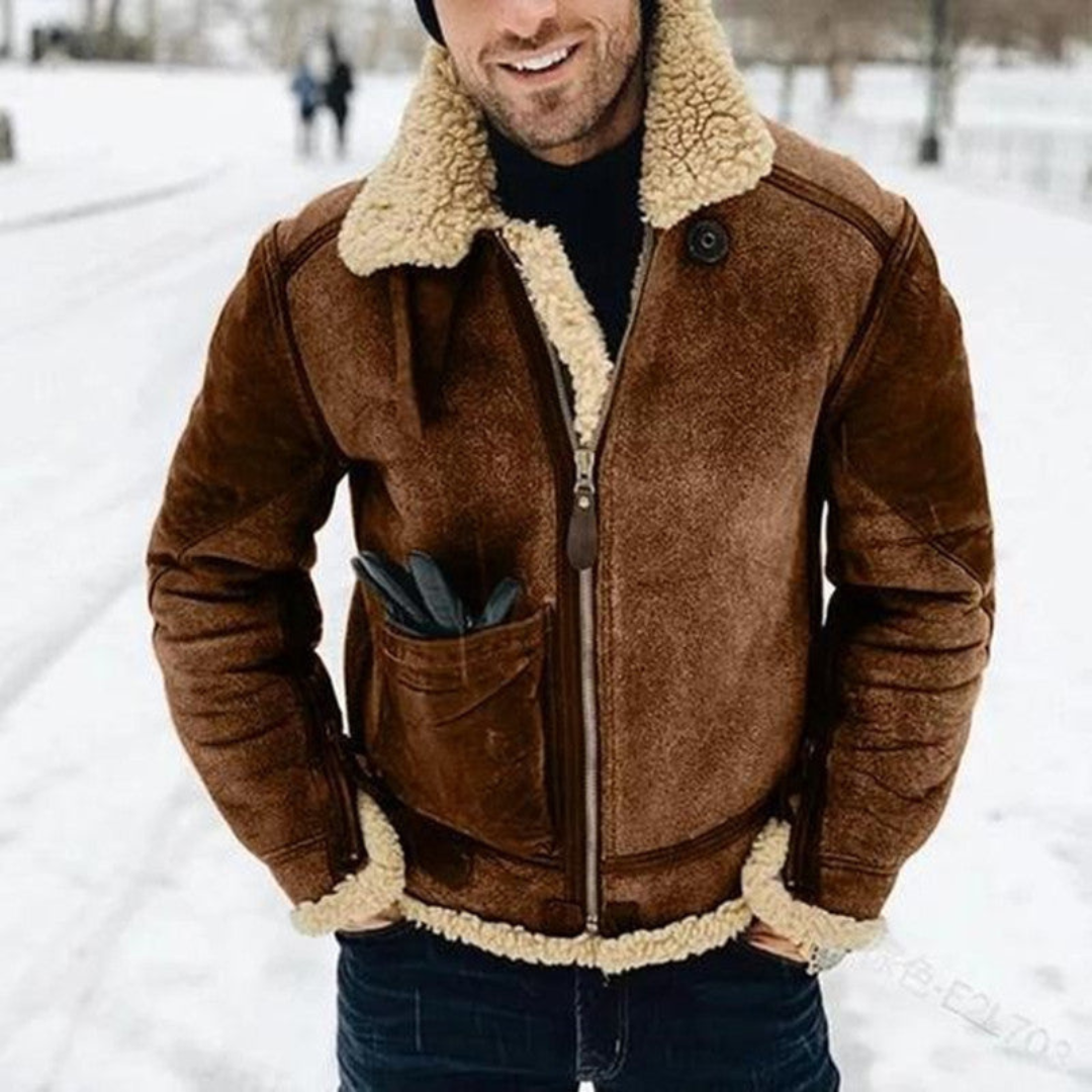 Levoire | Jacket Hommes Chaud Toutes Saisons Kamelschaf