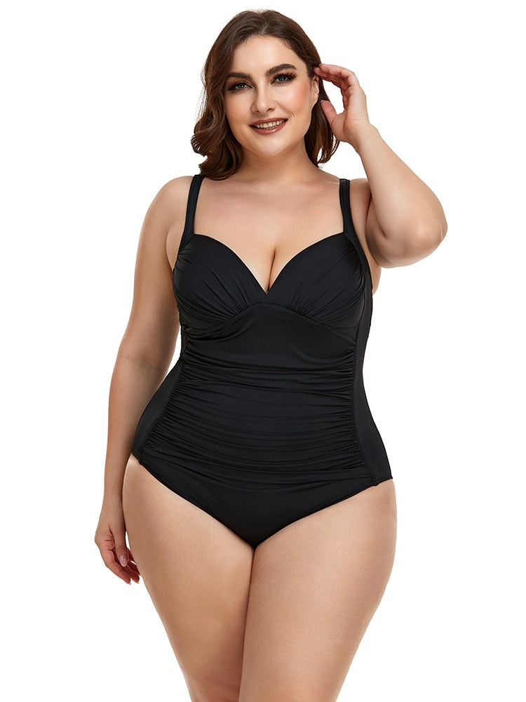 Levoire | Monokini Noir Push Up Maillot De Bain 4XL
