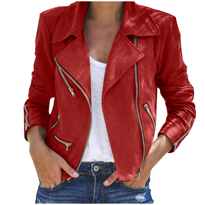 Levoire | Veste Courte Décontractée De Vendange Rot