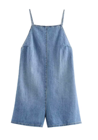 Levoire | Combinaison En Denim Bleu clair
