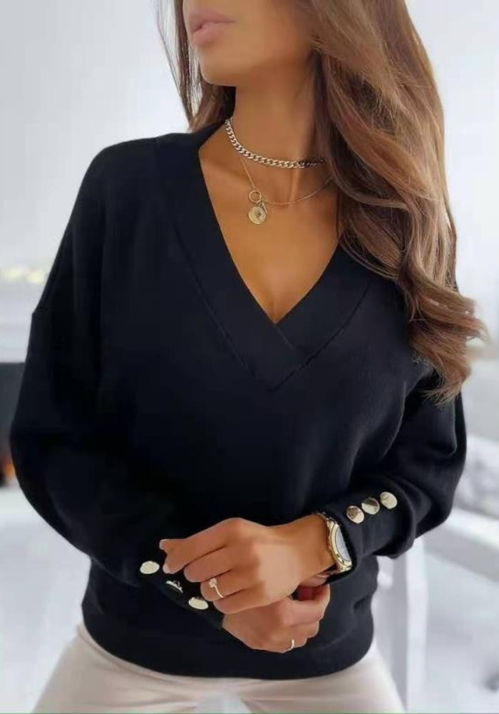 Levoire | Pull Roul Femmes Au Design Classique Noir
