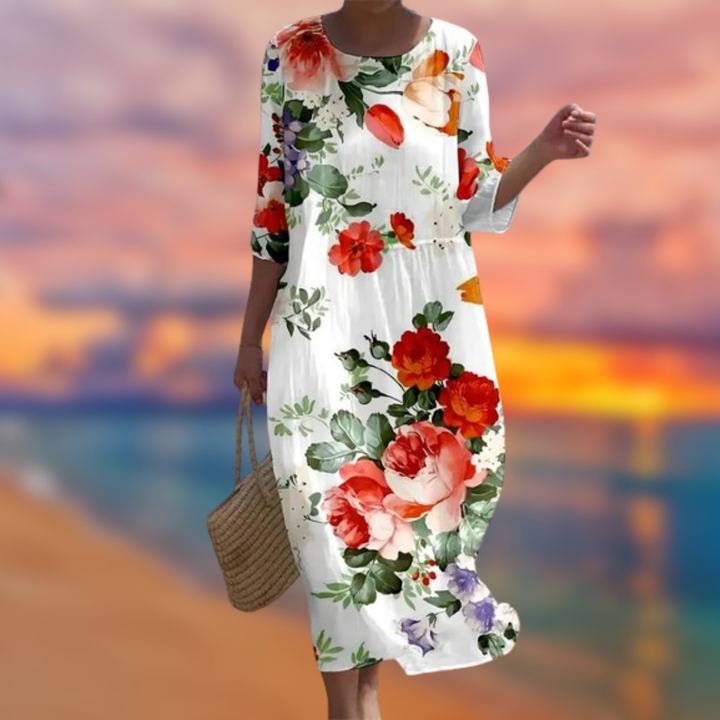 Levoire | Robe élégante à motif floral Motif 3