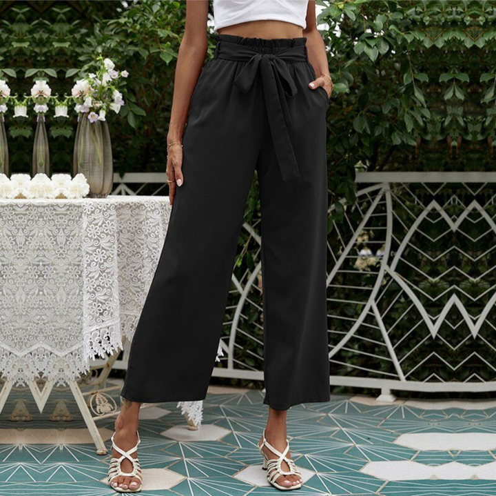 Levoire | Pantalon Taille Haute Pour Femmes Pour Un Confort Particulier Noir