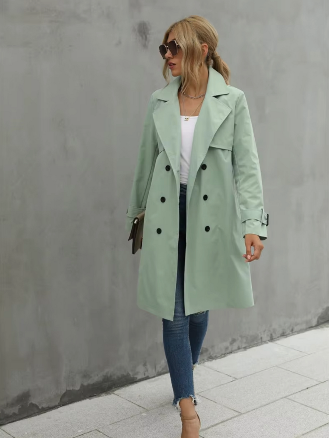 Levoire | Manteau Mi-Long Pour Les Jours Frais