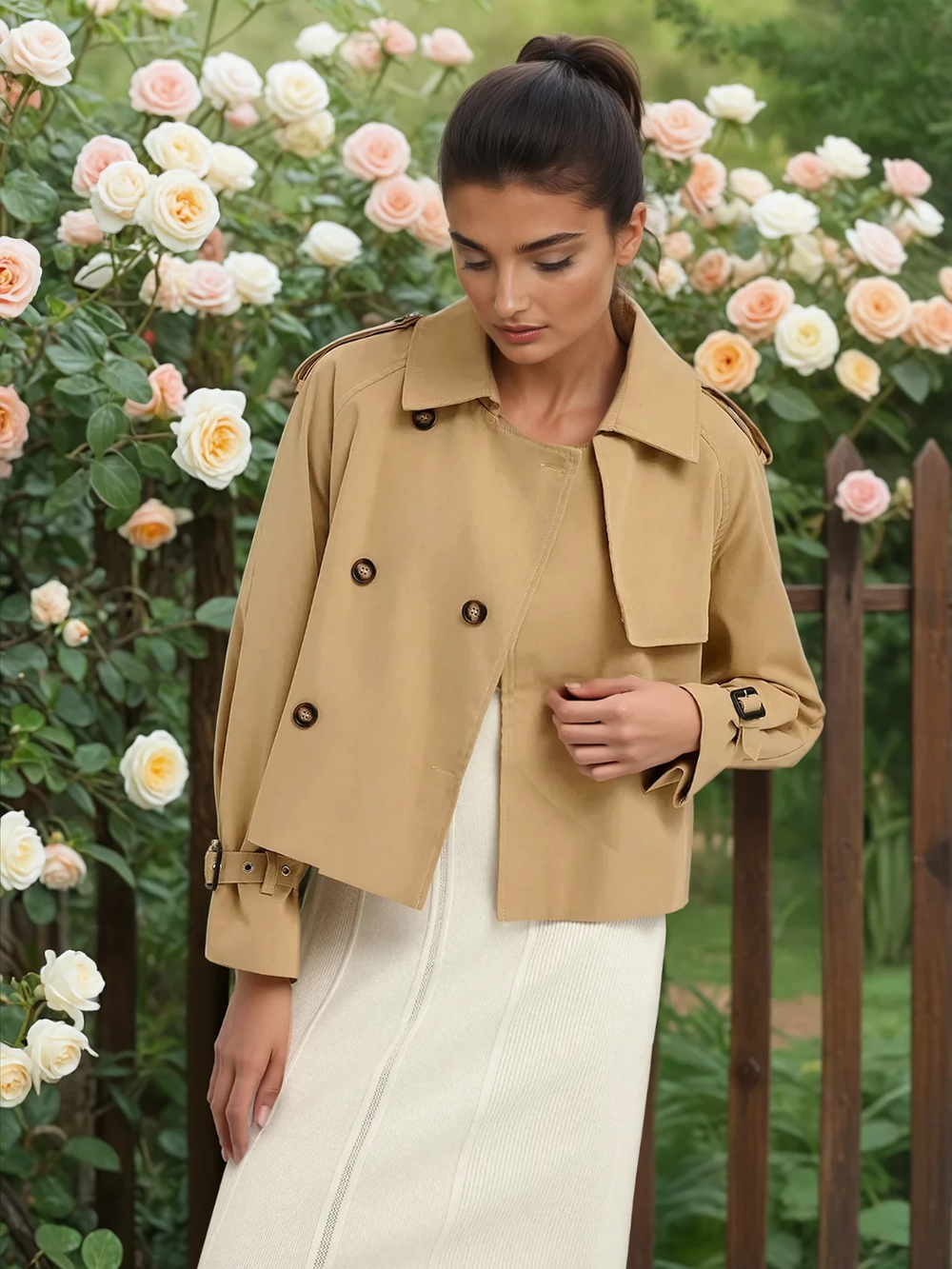 Levoire | Trench-Coat À Revers Élégant