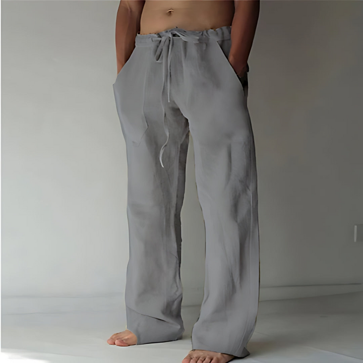 Levoire | Pantalon Confortable Pour Hommes Au Style Sportif Gris