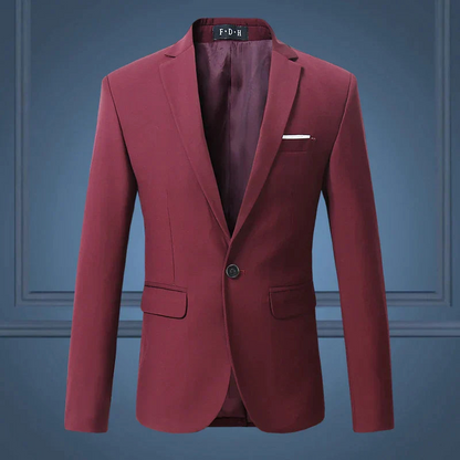 Levoire | Blazer élégant pour hommes Design classique et raffiné Rot