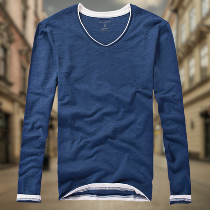 Levoire | Pull léger à manches longues Blu