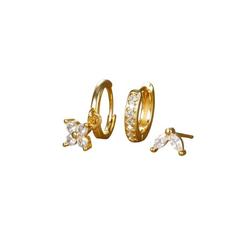 Levoire | Boucles D'Oreilles Kukka Rvs