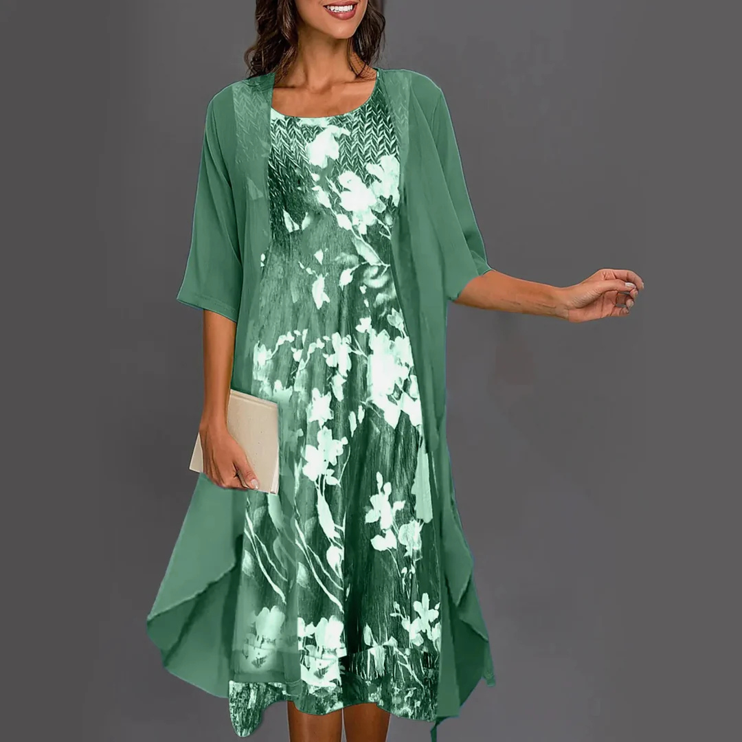 Levoire | Robe deux pièces Vert