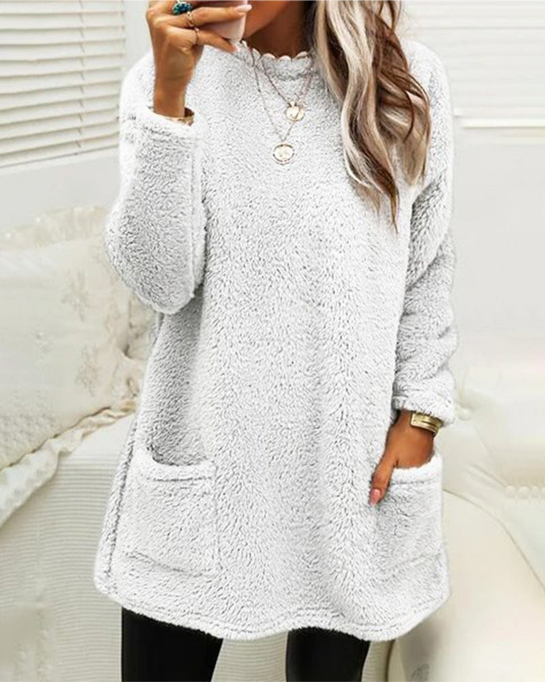 Levoire | Chauffe Pull Femmes Long Plus De Confort