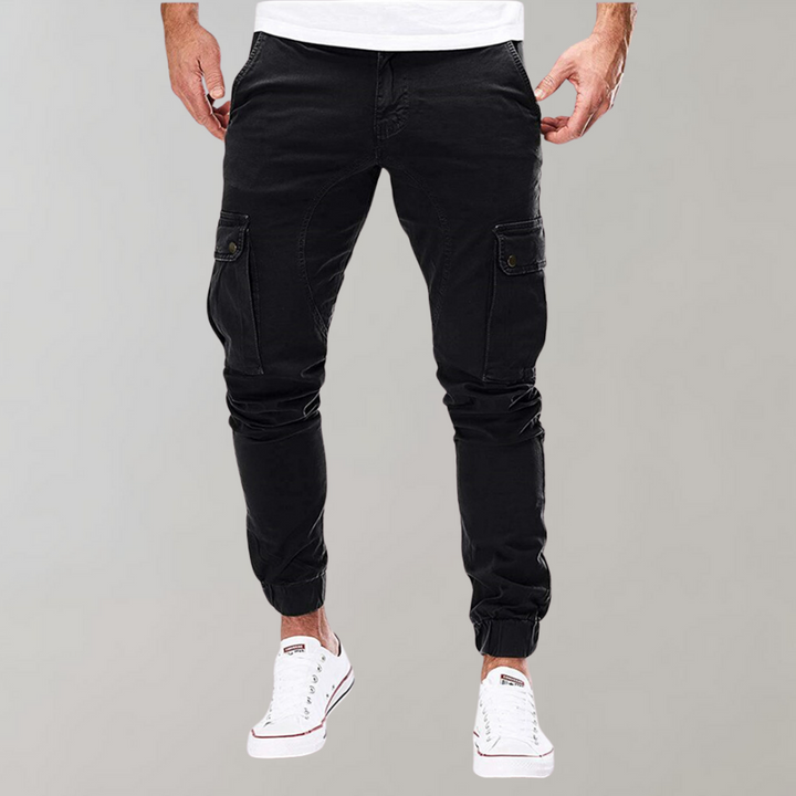 Levoire | Pantalon Cargo Pratique Homme Noir