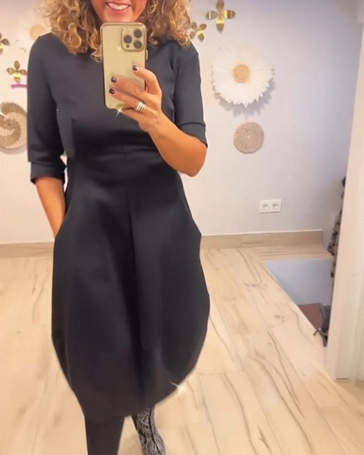 Levoire | Robe Unie Avec Poche