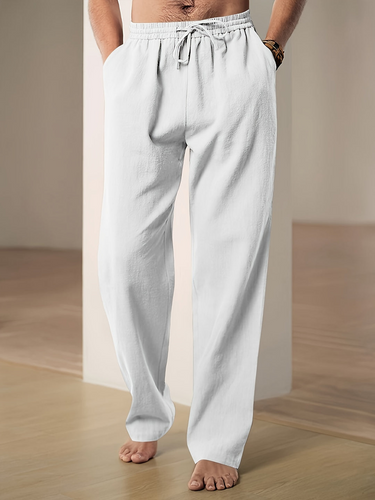 Levoire | Hommes Pantalon en Lin Décontracté Confortable En Été Pour Hommes