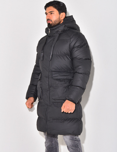 Levoire | Jacket Hommes Capuche Noir