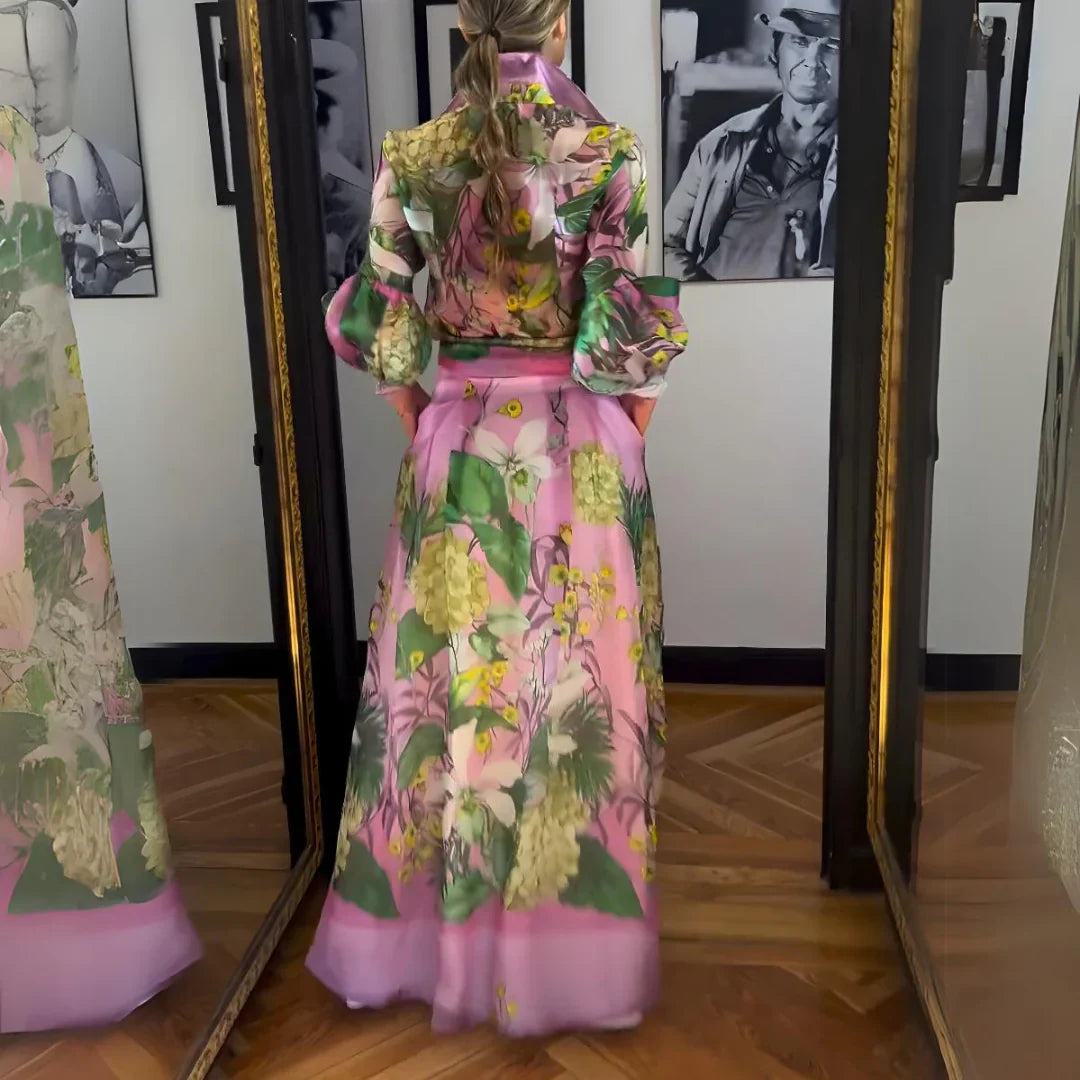 Levoire | Robe Décontractée À Imprimé Léger