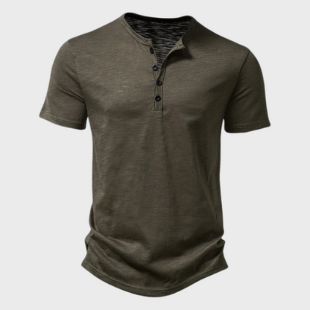 Levoire | T-shirt pour homme confortable et élégant Vert foncé