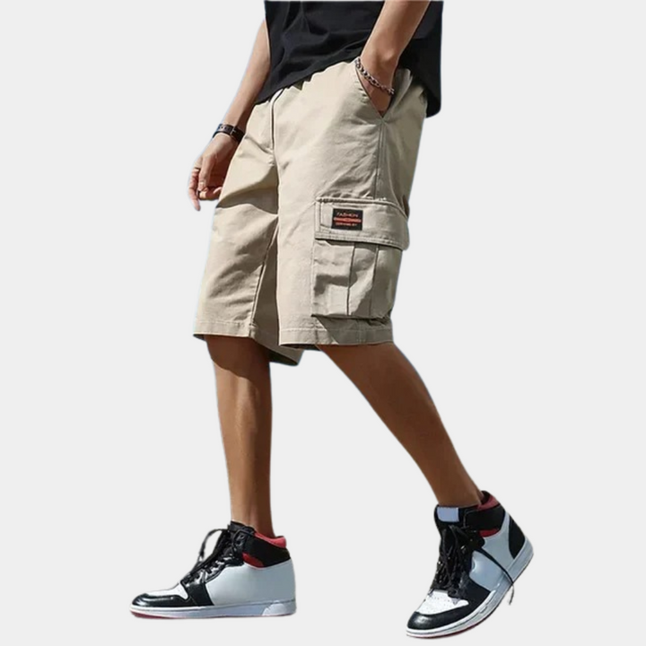 Levoire | Shorts cargo tendance pour hommes été pantalon court pour hommes Khaki