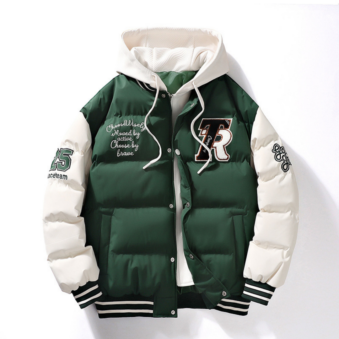 Levoire | Veste Bomber Élégante Pour L'Automne Vert