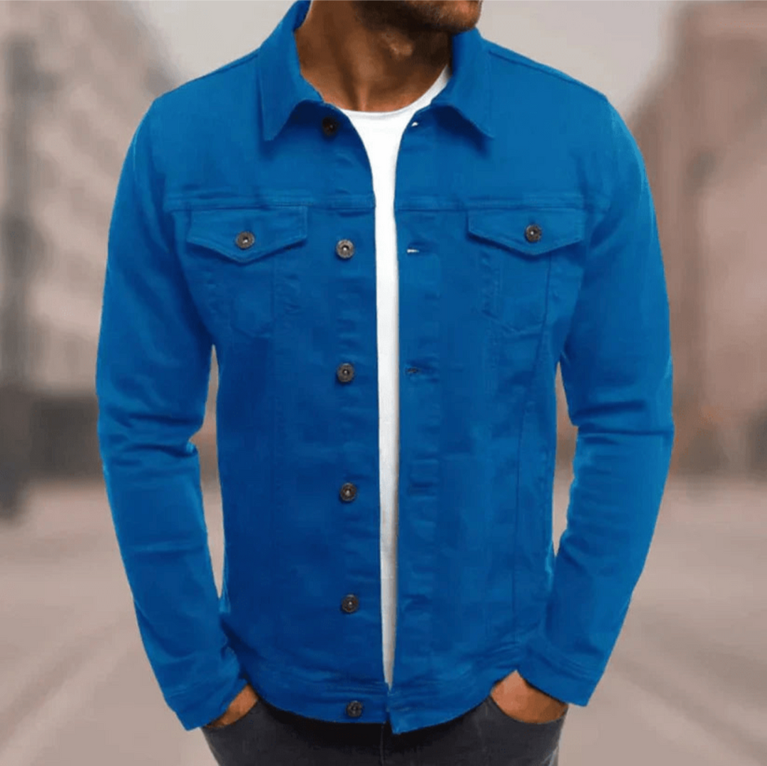 Levoire | Jeansjacke FR Hommes FR Le Look Détendu Bleu