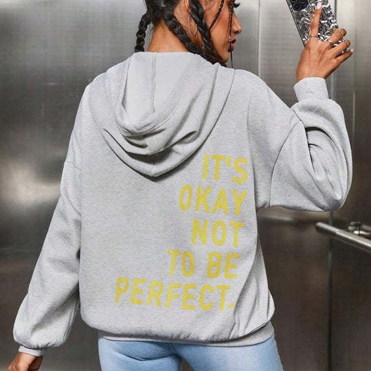 Levoire | Sweat Oversize Décontracté Femme Gris clair