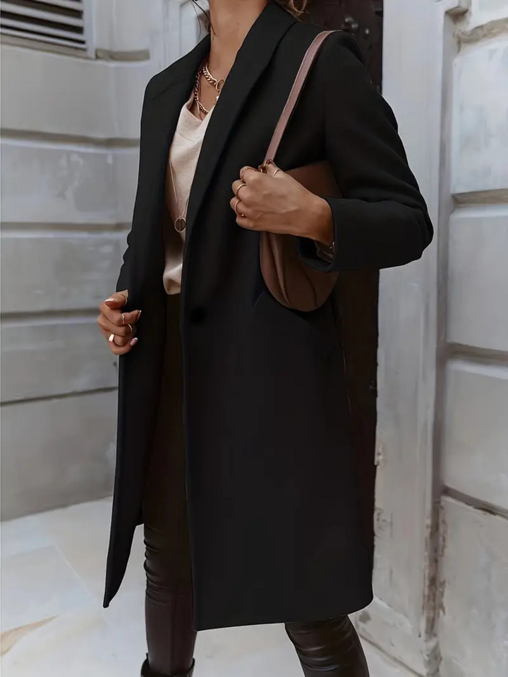 Levoire | Manteau Long Femmes Chic Noir