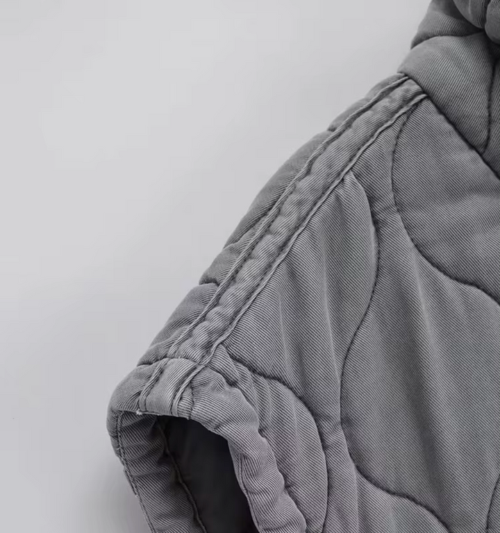 Levoire | Gilet Sans Manches En Coton Matelassé Pour Femmes