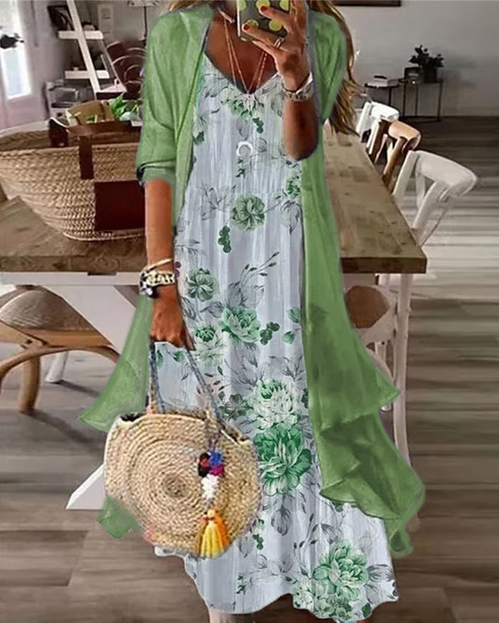 Levoire | Une Robe Qui Attire L'Attention Vert