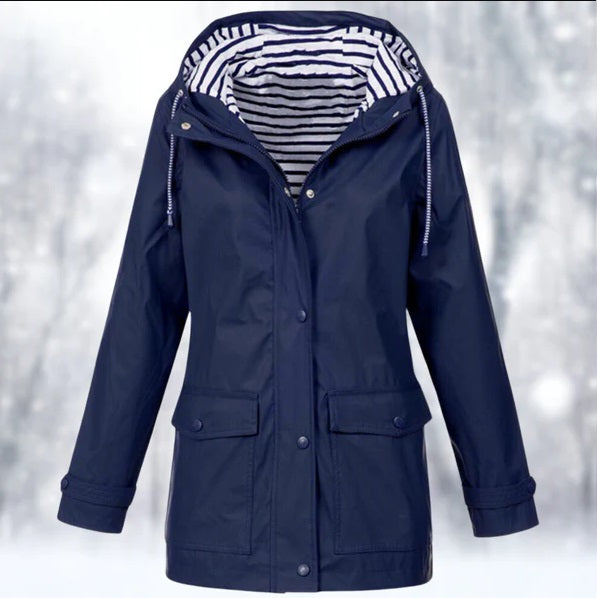 Levoire | Veste Imperméable Pour Femme Bleu marine