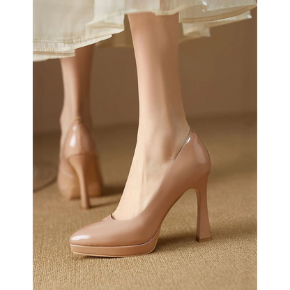 Levoire | Sandales À Levoire | Talons Classiques Pour - Femmes - Formelles Beige